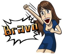 Spicy Girl sticker #10566338