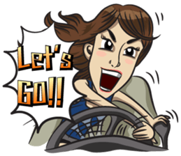 Spicy Girl sticker #10566339