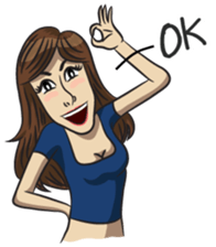 Spicy Girl sticker #10566342