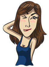 Spicy Girl sticker #10566345