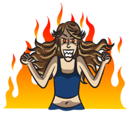 Spicy Girl sticker #10566359