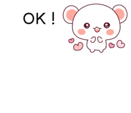 Convenient balloon bear. fukidasi kuma. sticker #10566500