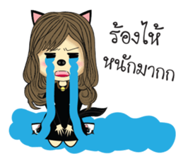 Husky Girl sticker #10566806