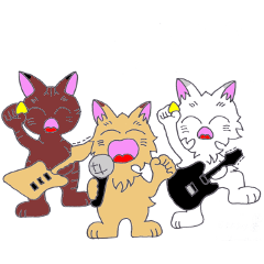 a whisper of PUNK cats