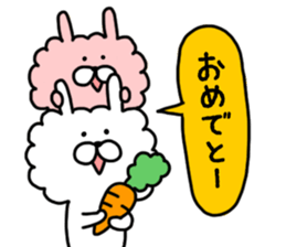 Monthly Sticker-APRIL-Boa Rabbit sticker #10567378