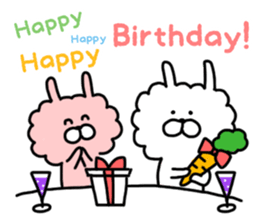 Monthly Sticker-APRIL-Boa Rabbit sticker #10567382