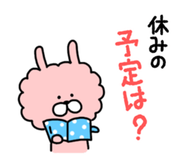 Monthly Sticker-APRIL-Boa Rabbit sticker #10567383