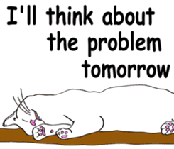 Pose of cat that you also know2(English) sticker #10568021