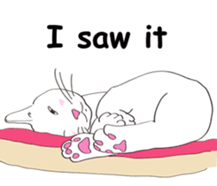 Pose of cat that you also know2(English) sticker #10568033