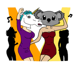 Sexy Unicorn & Friends Part 2 sticker #10568907