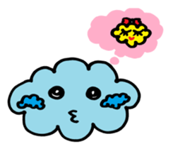 Mr.Cloud and Miss Cloud sticker #10569361