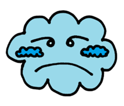 Mr.Cloud and Miss Cloud sticker #10569362