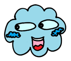 Mr.Cloud and Miss Cloud sticker #10569364