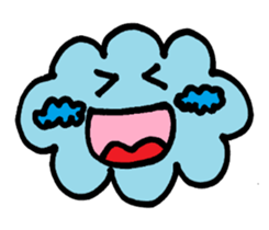 Mr.Cloud and Miss Cloud sticker #10569370