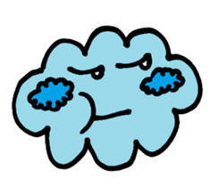 Mr.Cloud and Miss Cloud sticker #10569372