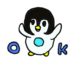 peronkun of penguin sticker #10569482