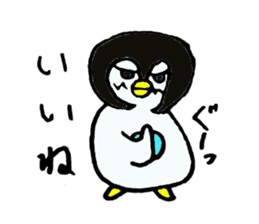 peronkun of penguin sticker #10569497