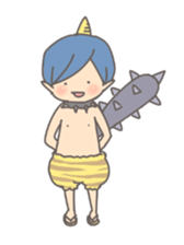 ONI - Cute Demon's children sticker #10569563