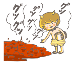 ONI - Cute Demon's children sticker #10569584