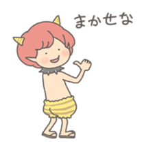 ONI - Cute Demon's children sticker #10569586