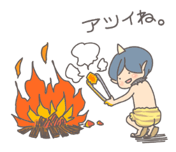 ONI - Cute Demon's children sticker #10569587
