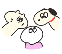 Cute Trio Sticker sticker #10570239