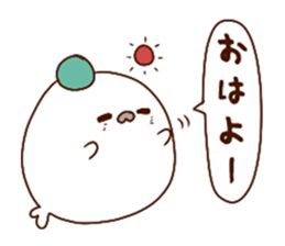 Kabosu seal  Oita valve Dialect Sticker1 sticker #10570400