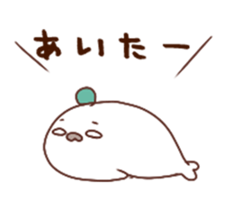 Kabosu seal  Oita valve Dialect Sticker1 sticker #10570428