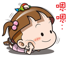 Cocoa & Curry-leave a message sticker #10570484