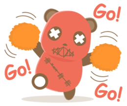 RED PANDA DOLL sticker #10570807