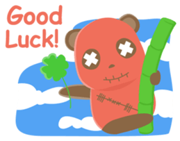 RED PANDA DOLL sticker #10570808