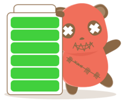 RED PANDA DOLL sticker #10570813