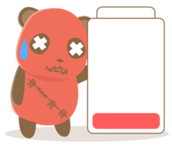 RED PANDA DOLL sticker #10570814