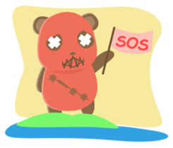 RED PANDA DOLL sticker #10570816