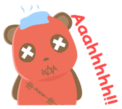 RED PANDA DOLL sticker #10570817