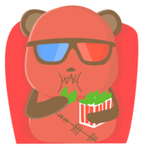 RED PANDA DOLL sticker #10570821