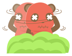 RED PANDA DOLL sticker #10570822