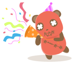 RED PANDA DOLL sticker #10570823