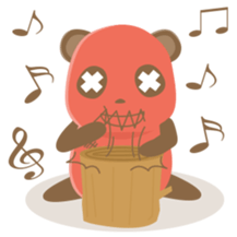 RED PANDA DOLL sticker #10570824