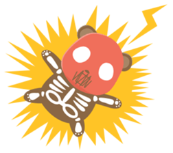 RED PANDA DOLL sticker #10570825