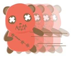 RED PANDA DOLL sticker #10570826