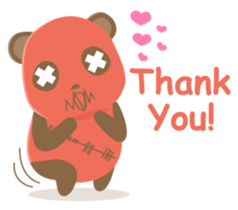 RED PANDA DOLL sticker #10570828