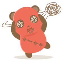 RED PANDA DOLL sticker #10570829