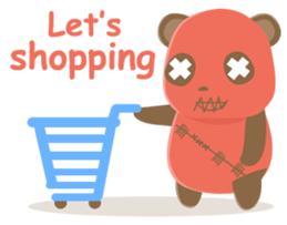 RED PANDA DOLL sticker #10570837