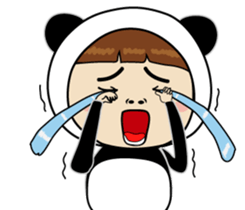 Panda sister sticker #10570982