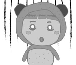 Panda sister sticker #10570983