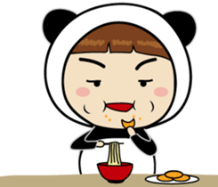 Panda sister sticker #10570984
