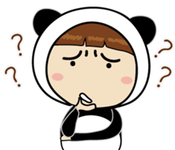 Panda sister sticker #10570997