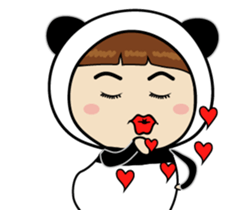 Panda sister sticker #10570998
