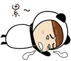 Panda sister sticker #10570999